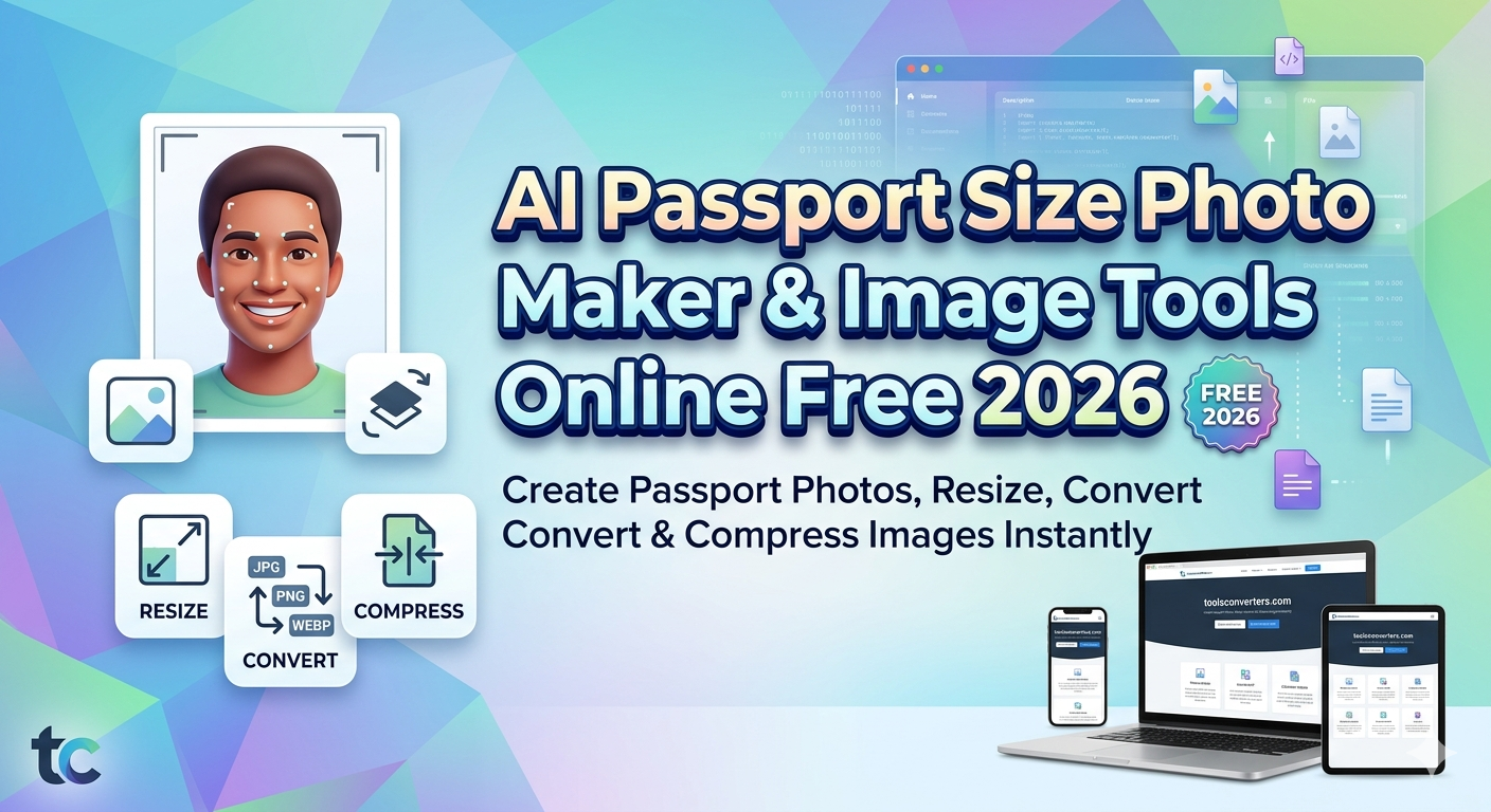 AI Passport Size Photo Maker & Image Tools Online Free (2026)